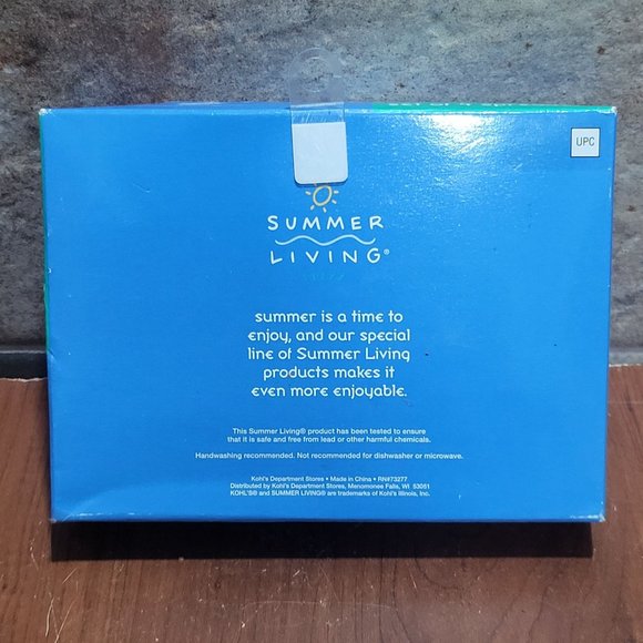 Summer Living Set of 4 Cheese Butter Spreaders Resin Handle Stainless Steel - Picture 3 of 9